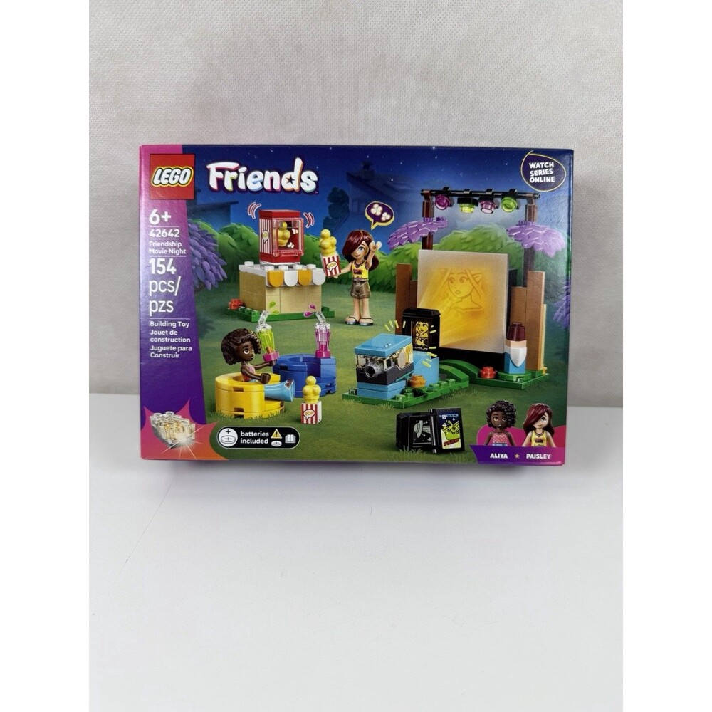 LEGO Friends Friendship Movie Night 42642 Brand New Sealed Box Excellent Cond